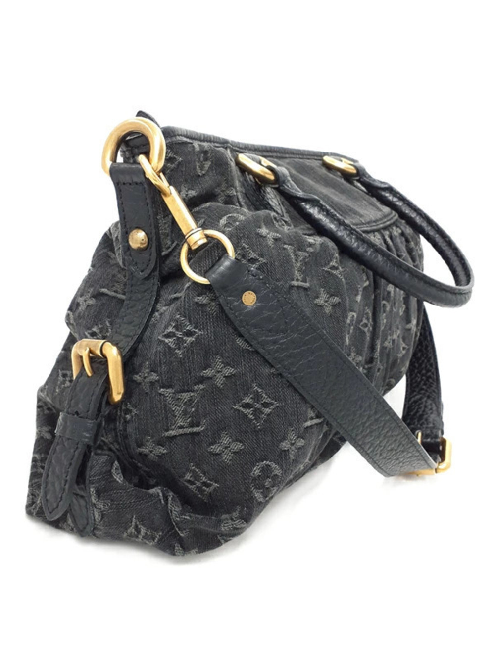 Louis Vuitton Bag Monogram Denim Cavi Neo Blue